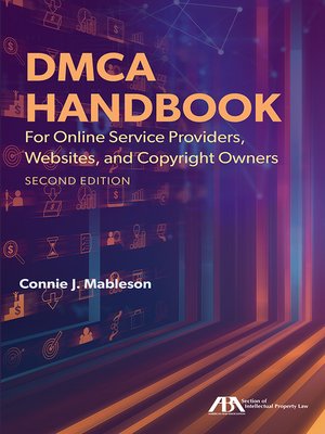 cover image of DMCA Handbook for Online Service Providers, Websites, and Copyright Owners